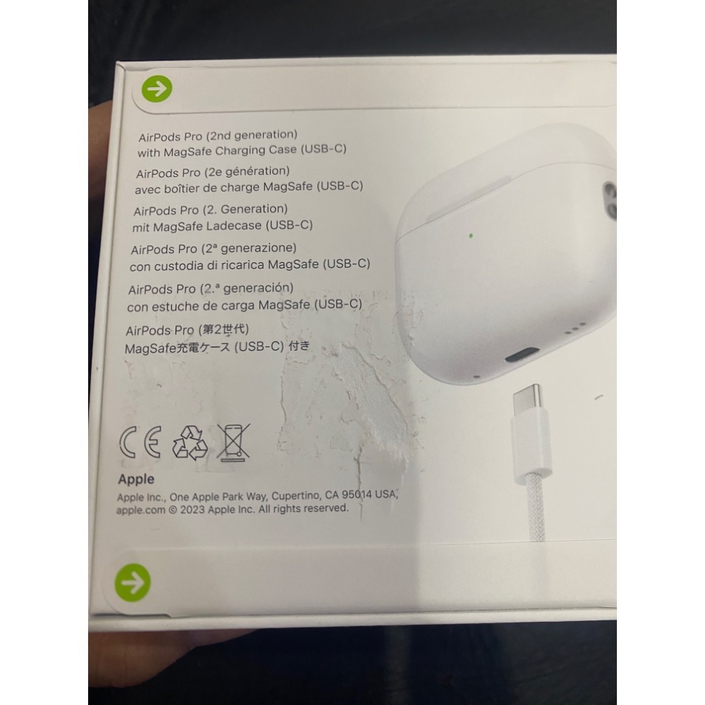 「Amy小店」Apple AirPods Pro2 (USB‑C充電盒)TypeC充電  現貨 全新未拆 台灣公司貨-規格圖1