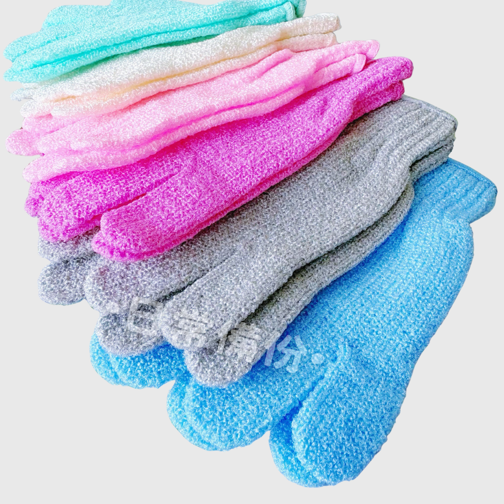 蜜妮美思 尼龍沐浴手套 1雙入 沐浴手套 浴室 浴室用品 沐浴刷 沐浴巾 沐浴球 洗澡球 洗澡 沐浴 搓澡 手套 搓背-細節圖5