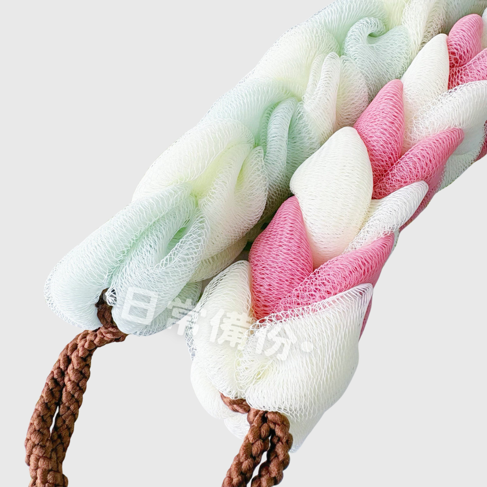 皮久熊 肌觸感沐浴拉條 去角質 去角質沐浴巾 搓背巾 沐浴巾 沐浴球 洗背拉條 沐浴拉條 搓背拉條 拉背條 洗澡-細節圖4