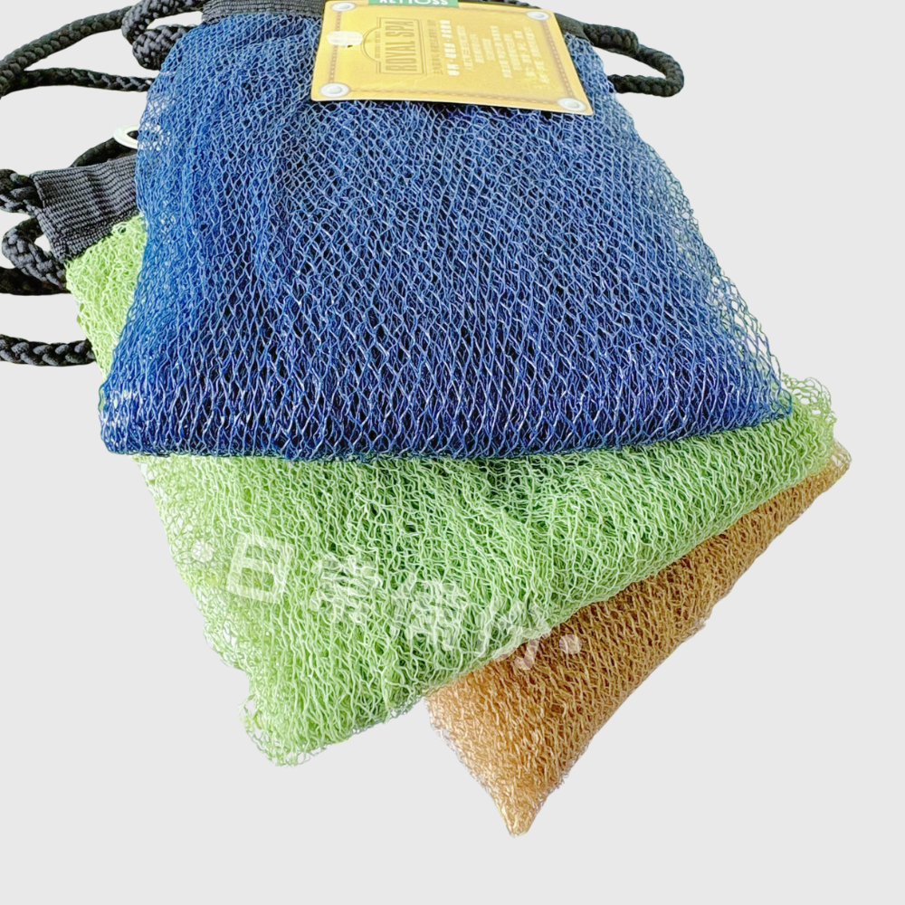 詰朵斯 Royal SPA 去角質專科 厚織粗感拉背條 台灣製 拉背條 去角質 去角質必備 沐浴巾 搓背巾 沐浴球-細節圖5