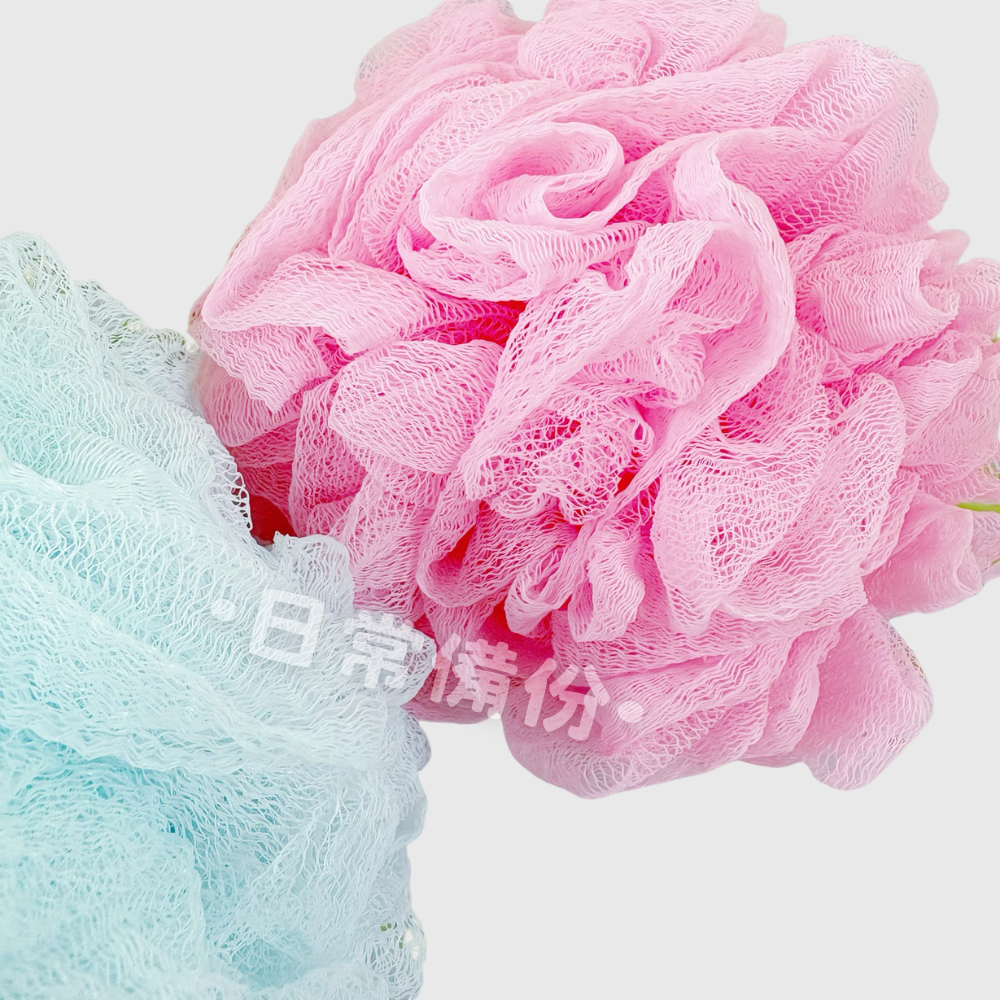 皮久熊 縐縐網沐浴球 台灣製 去角質沐浴球 去角質 沐浴球 沐浴刷 沐浴巾 去角質必備 沐浴 浴室 沐浴手套 洗澡必備-細節圖4