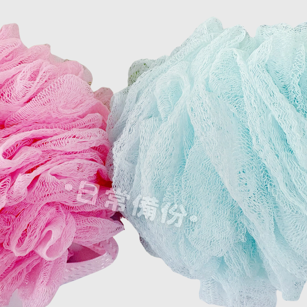 皮久熊 縐縐網沐浴球 台灣製 去角質沐浴球 去角質 沐浴球 沐浴刷 沐浴巾 去角質必備 沐浴 浴室 沐浴手套 洗澡必備-細節圖5