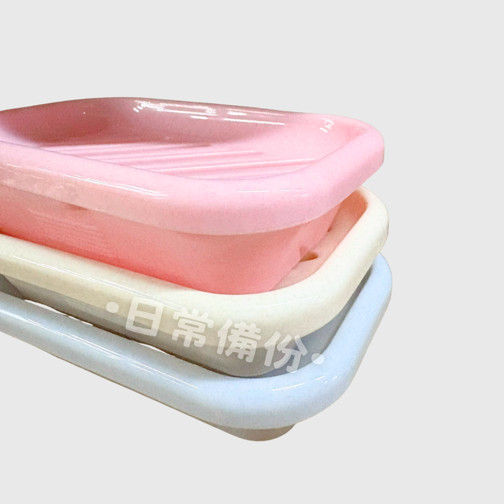 佳斯捷 8165貝麗皂盒 瀝水皂盒 瀝水香皂盒 台灣製 旅行皂盒 攜帶皂盒 雙層瀝水皂盒 肥皂架 免釘皂盒 肥皂盒-細節圖6