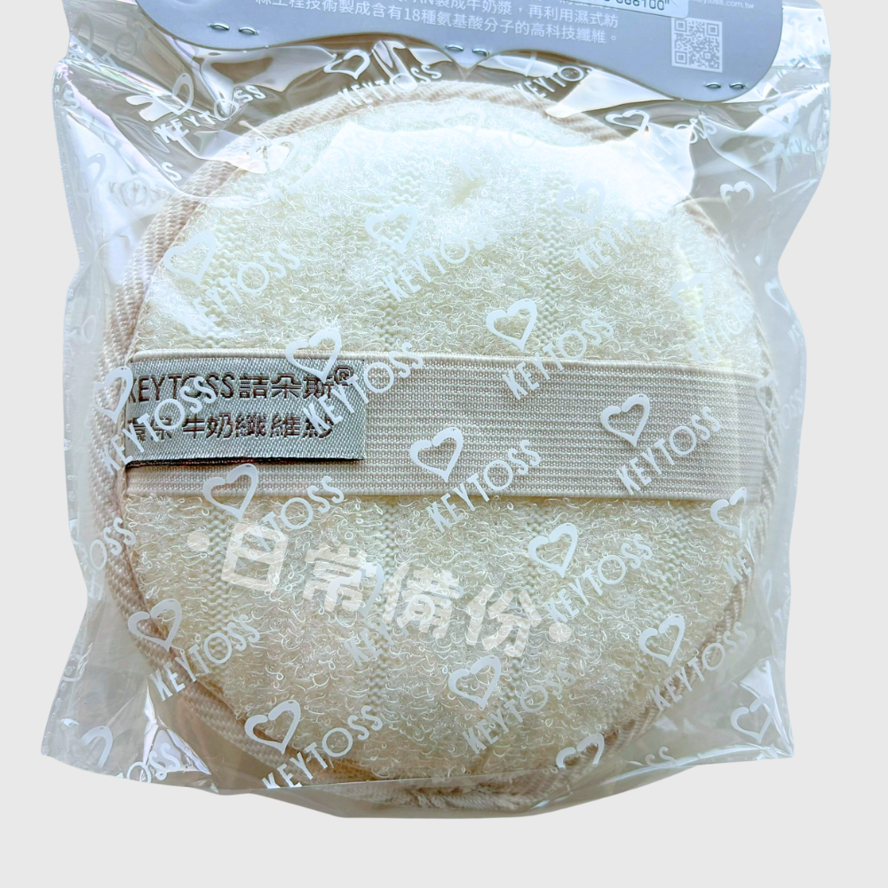詰朵斯 牛奶紗 Milk Fiber 激 去角質沐浴海綿 柔 沐浴海綿 台灣製 洗澡海綿 去角質 沐浴球 沐浴巾-細節圖6