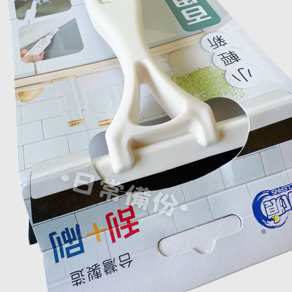 舞水痕 小輕新百用刮刷 刮+刷 台灣製 刮水器 清潔刷 刷子 隙縫刷 細縫刷 清潔用品 廚房 客廳 浴室 窗戶 玻璃-細節圖5