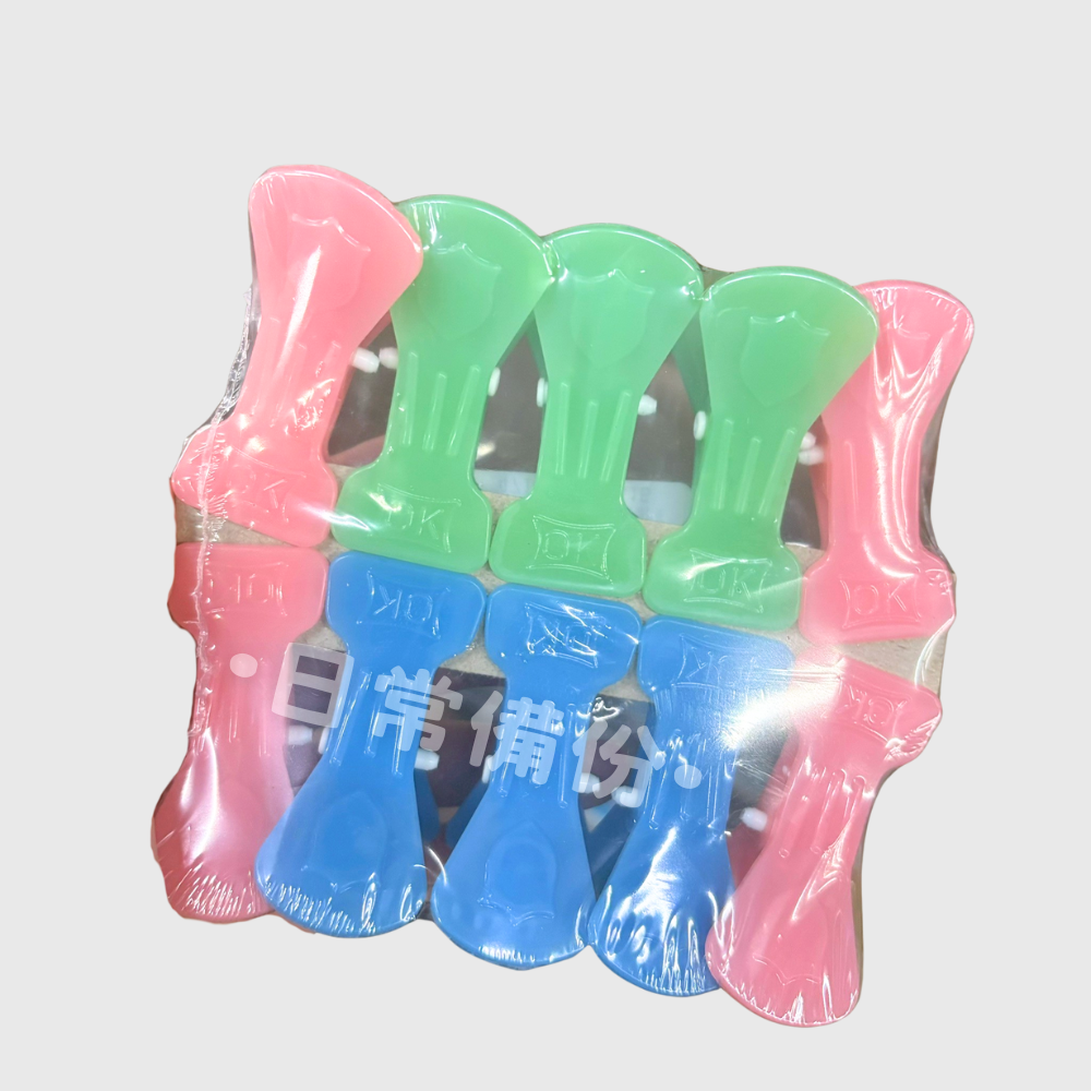 騰宇 OK大膠夾 OK小夾 10入 台灣製 大衣夾 曬衣夾 夾子 衣架 衣夾 收納 晾衣服 曬衣服 曬襪子 曬衣架-細節圖4