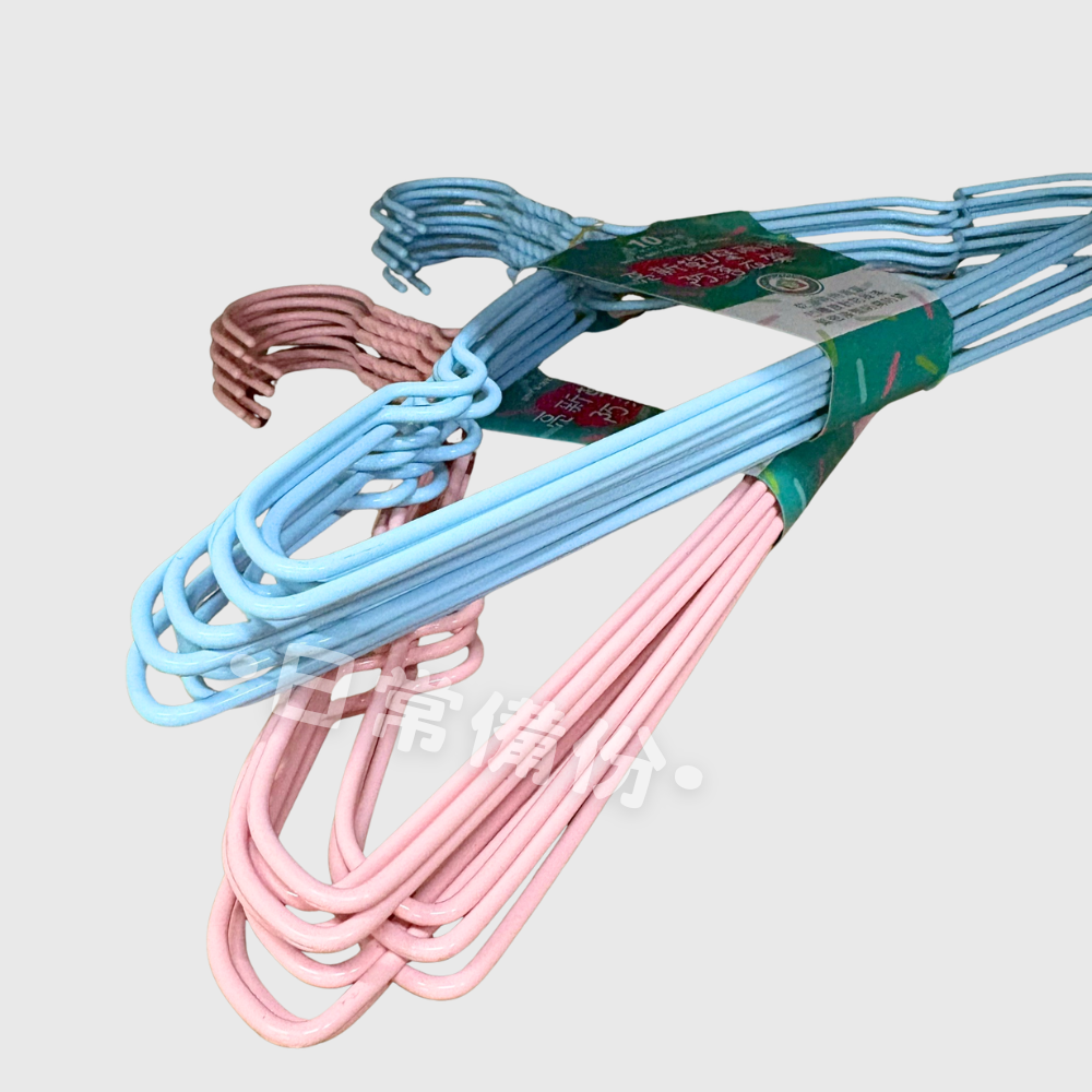 亮新乾濕兩用防落衣架 10入 凹槽設計 防滑設計 衣架 防滑衣架 衣帽架 掛衣架 衣服收納 吊衣架 收納衣服 曬衣服-細節圖6