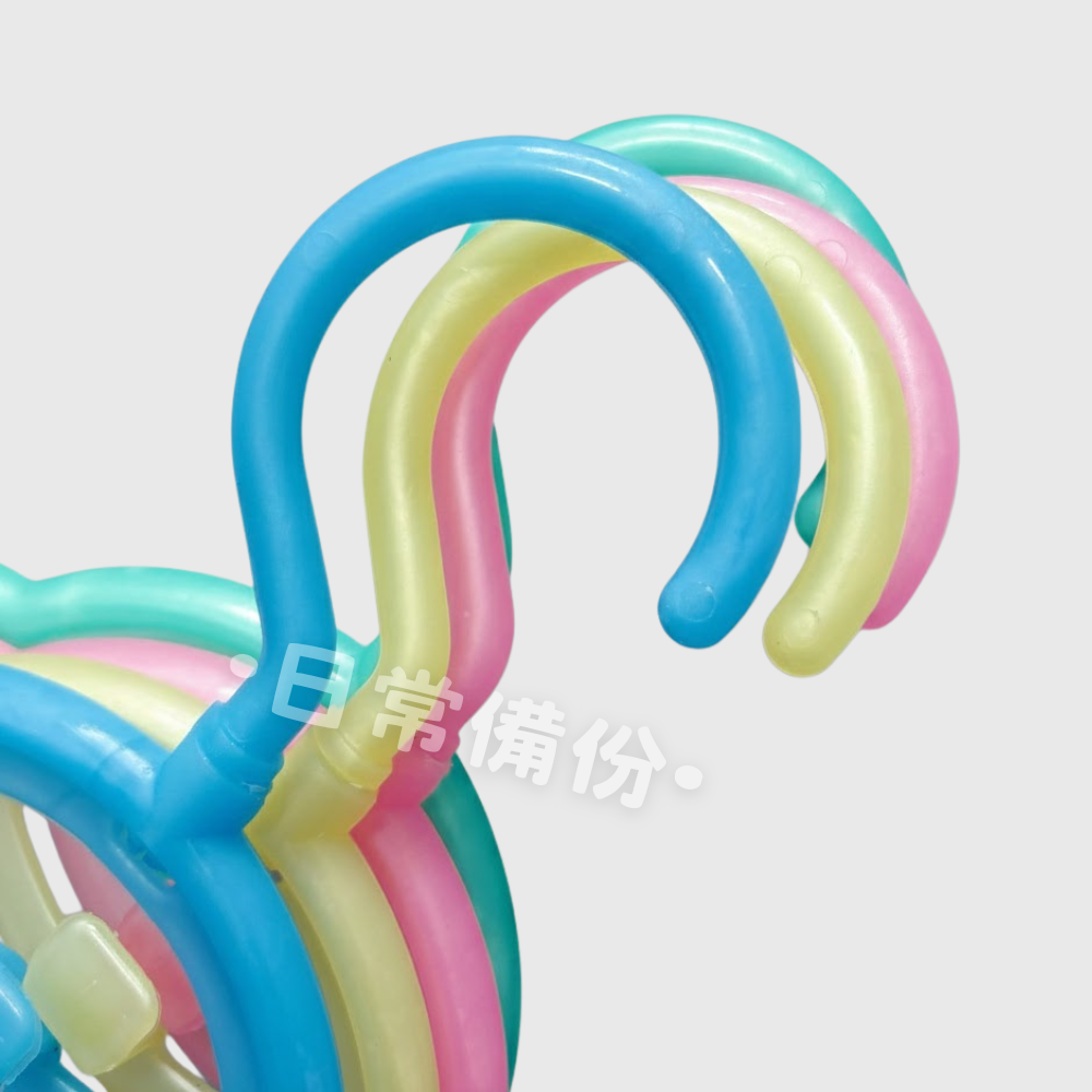 騰宇 透明裙架 4入 台灣製 衣架 裙子 裙子衣架 裙夾 裙夾衣架 裙架 曬衣夾 夾子 衣架 衣夾 曬襪子 曬內衣-細節圖3