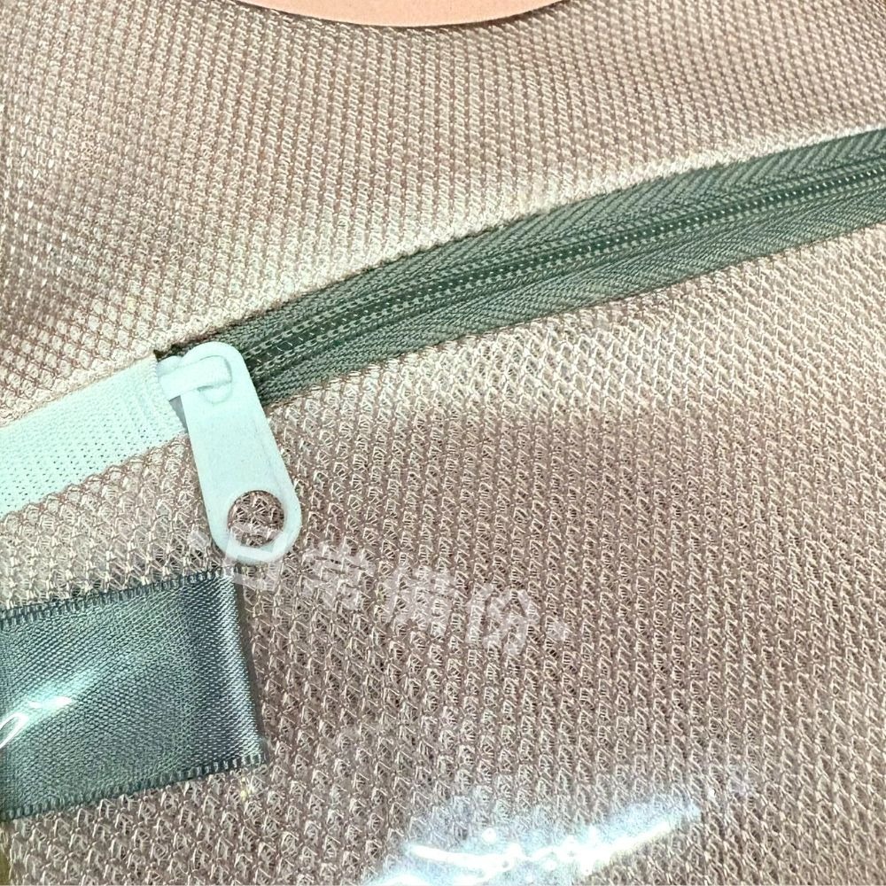 粉彩小兔 玫瑰金洗衣袋 18x15 40x50 50x60 60x60 台灣製 洗衣袋 雙層洗衣袋 內衣洗衣帶 洗衣網-細節圖4