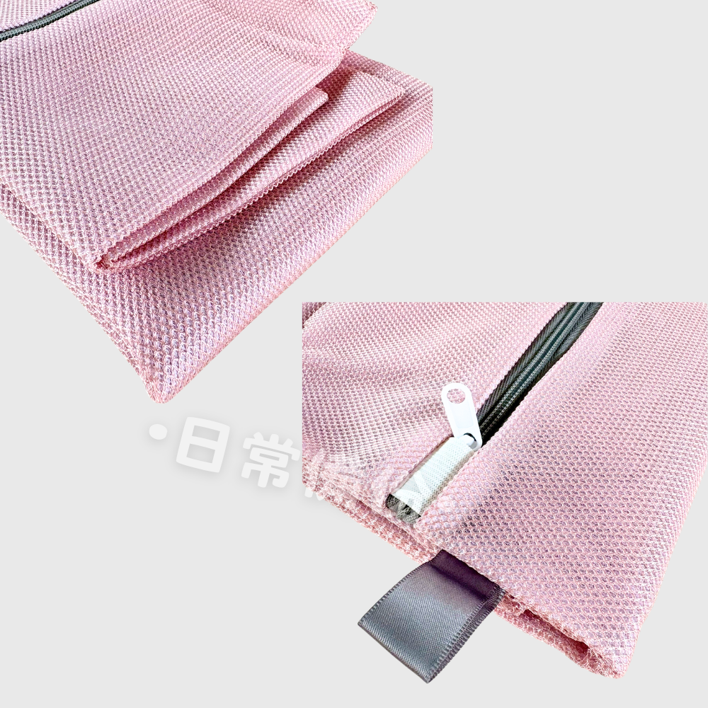 粉彩小兔 玫瑰金洗衣袋 18x15 40x50 50x60 60x60 台灣製 洗衣袋 雙層洗衣袋 內衣洗衣帶 洗衣網-細節圖5