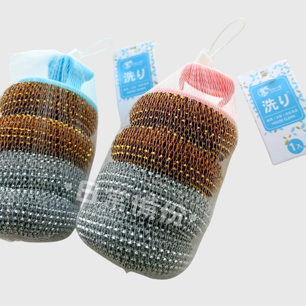 粉彩小兔 一刷三芯洗鍋刷 可替換洗鍋刷 洗鍋子 刷鍋子 洗鍋刷 鍋刷 菜瓜布 洗碗 洗碗刷 洗碗布 洗碗海綿 洗碗刷-細節圖3