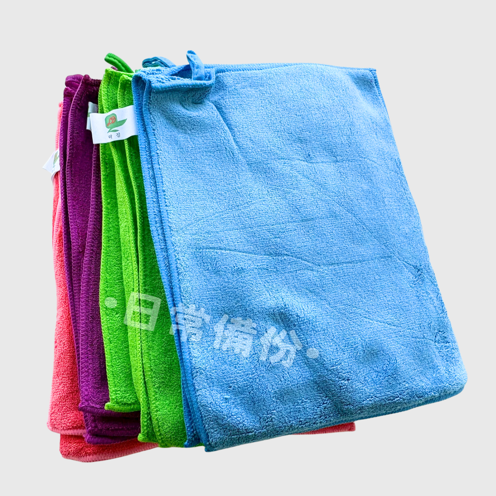 皮久熊 韓風擦拭巾 12入 抹布 廚房 吸水 廚房抹布 吸水抹布 清潔布 抹布吸水 小抹布 廚房用抹布 打掃 日用品-細節圖3