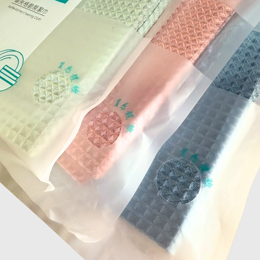 隆藝 塵咬巾 華夫格廚房潔巾 2入 華夫格抹布 吸水抹布 華夫格除塵抹布 清潔布 抹布 廚房清潔 廚房抹布 去油抹布-細節圖3