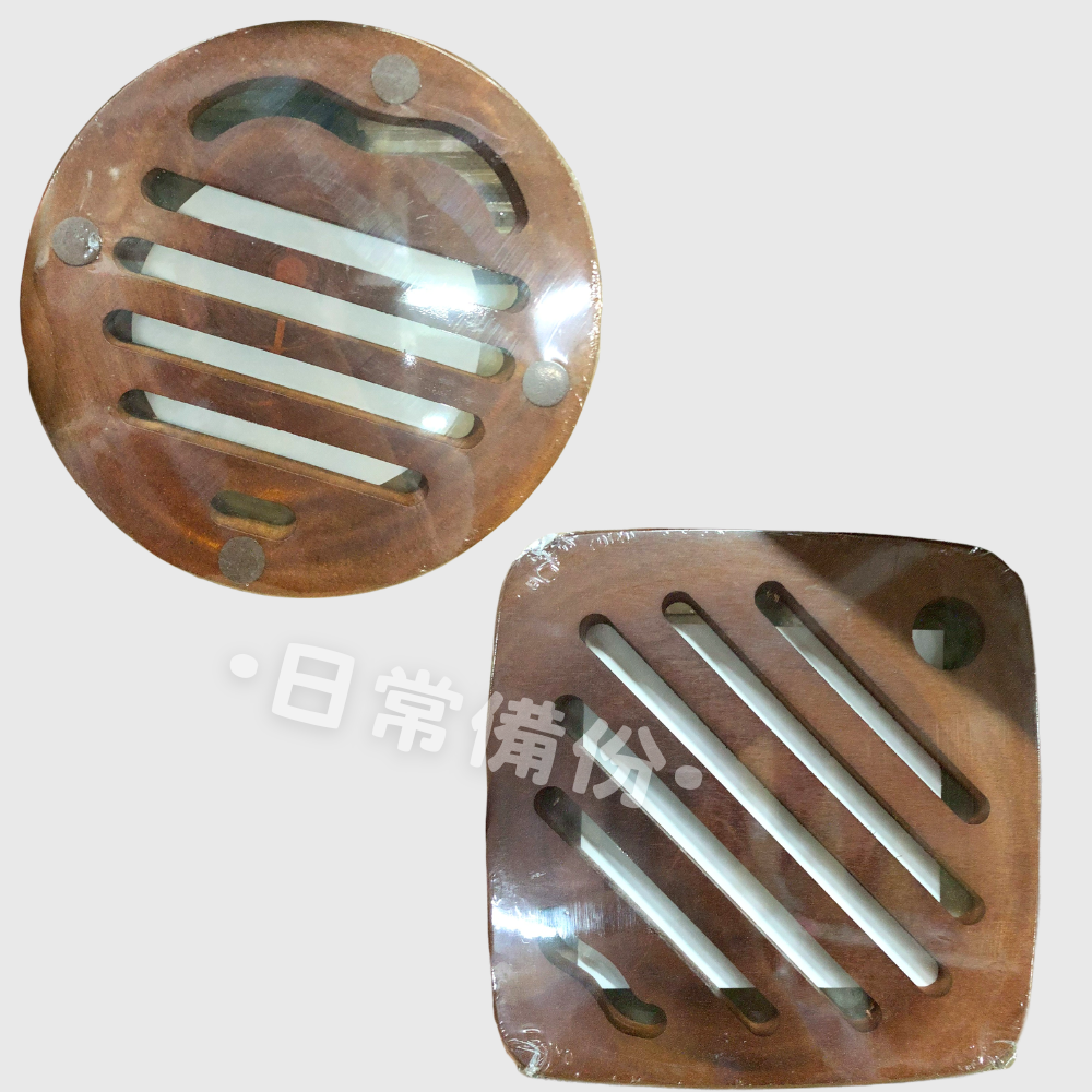 御膳坊 熱帶魚原木隔熱墊 通風散熱設計 杯墊 隔熱墊 廚房 原木鍋墊 鍋墊 廚房隔熱墊 木頭隔熱墊 原木隔熱墊 隔熱-細節圖3