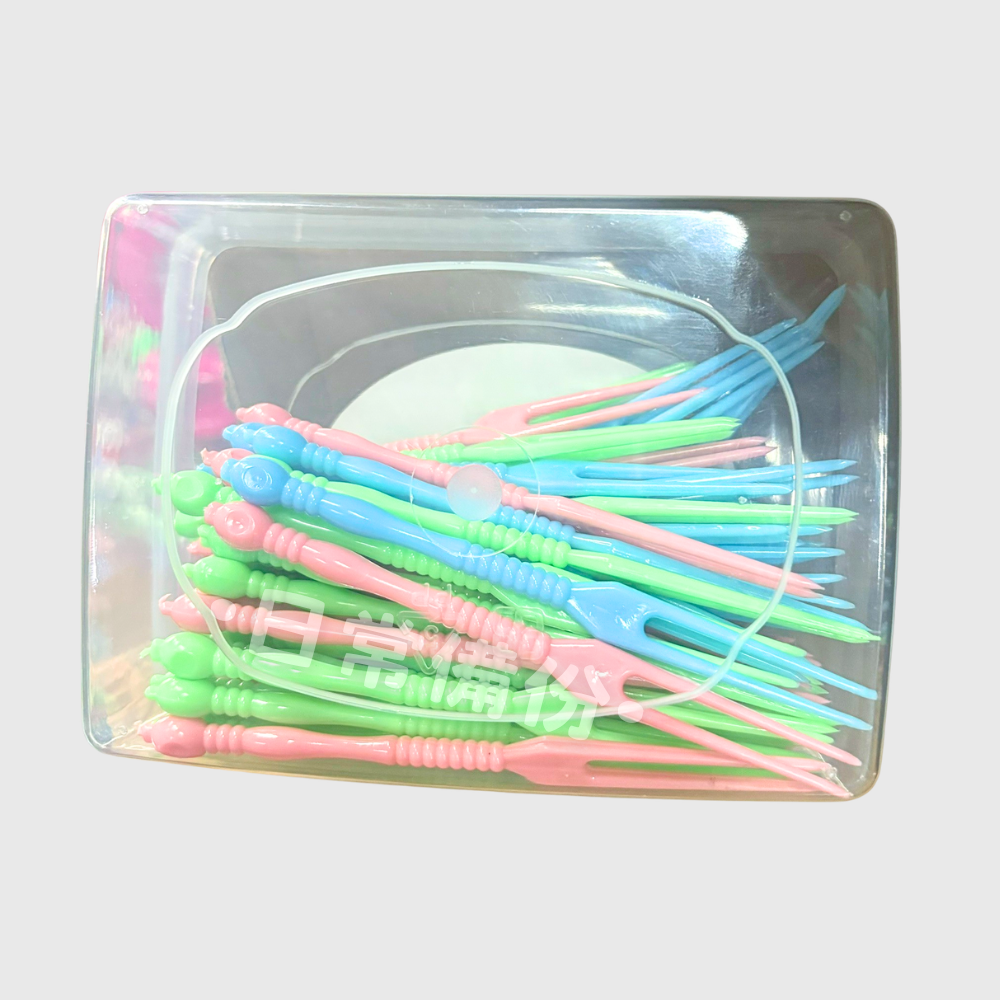 邑登 精緻水果叉 盒裝 60支 台灣製 餐具 露營 叉子 露營餐具 水果叉 水果叉子 水果叉組 湯匙叉子 湯勺 廚房-細節圖4