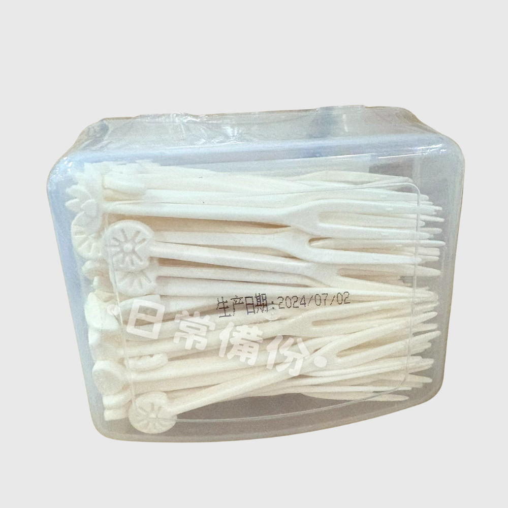 名仕 美食家精緻水果叉 80入 餐具 露營 叉子 露營餐具 水果叉 水果叉子 水果叉組 湯匙叉子 湯勺 廚房 日用品-細節圖5