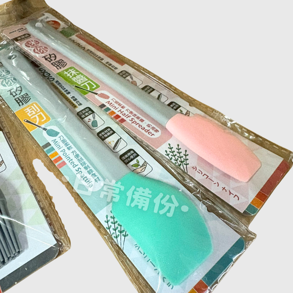 米諾諾 迷你矽膠抹醬刀 迷你矽膠刮刀 迷你矽膠料理刷 迷你矽膠拌炒匙 廚房 餐具 餐廚 烘焙 料理用具 露營 矽膠餐具-細節圖6