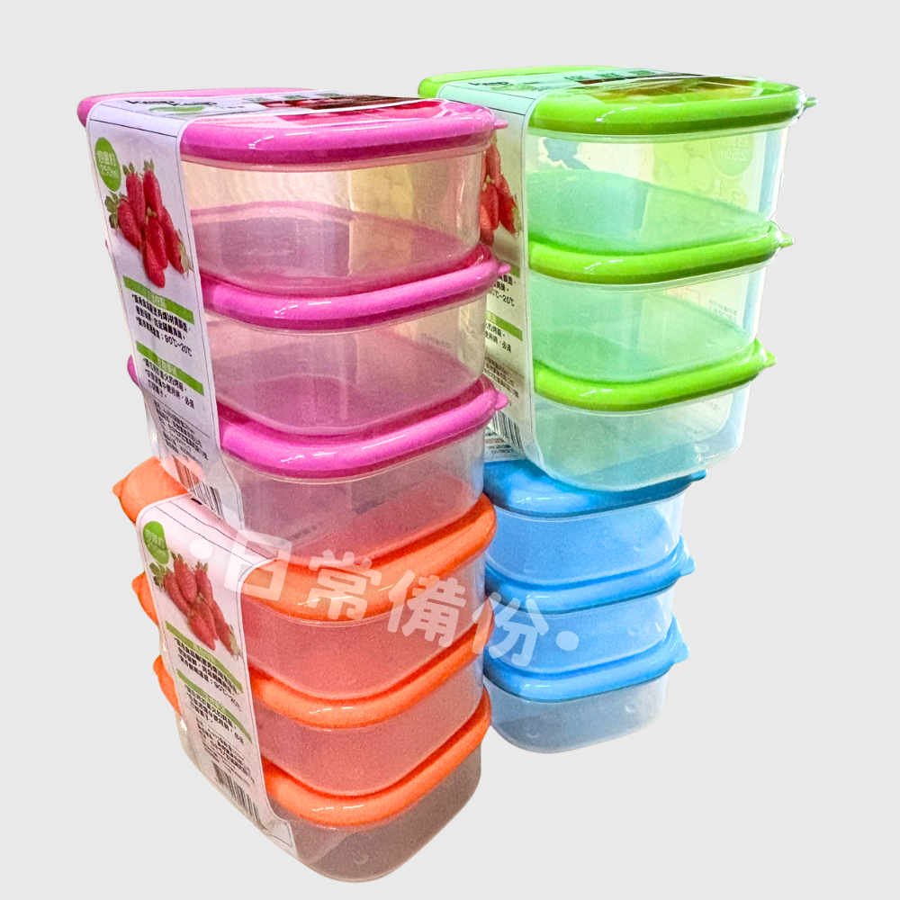 美琦 保鮮盒 100ml 250ml 400ml 台灣製 可微波保鮮盒 保鮮盒 餐盒 密封盒 廚房 露營 便當盒-細節圖4