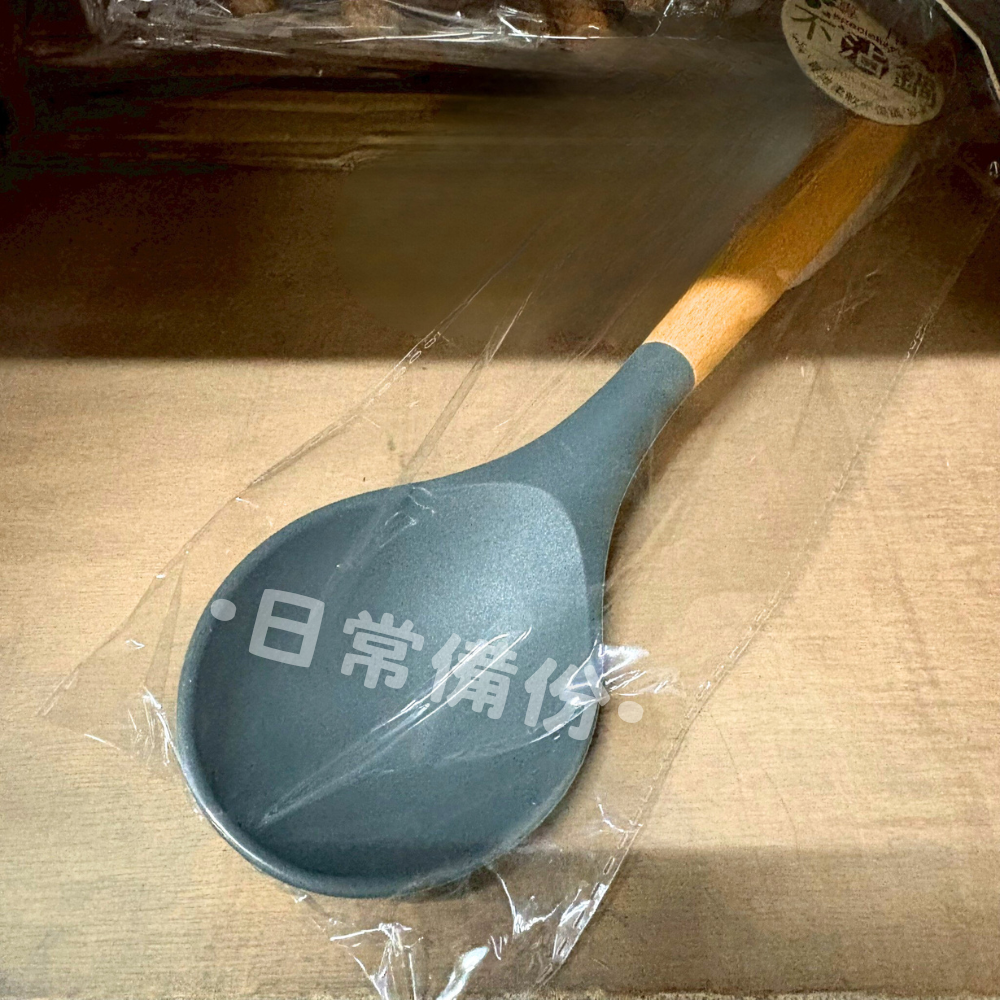 米諾諾 不沾鍋櫸木矽膠鍋鏟 瀝油鍋鏟 拌炒匙 鍋鏟 矽膠鍋鏟 不沾鍋鍋鏟 炒菜鏟 不沾鍋鏟 不沾鍋 瀝油 舉木鍋鏟-細節圖4