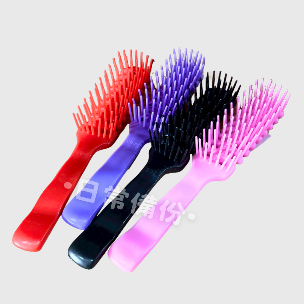 東隆 排骨梳 台灣製 梳子 疏子 寬梳子 髮型工具 美容工具 梳子隨身 露營 梳頭髮 工具 小梳子 隨身梳子 寬版梳子-細節圖3