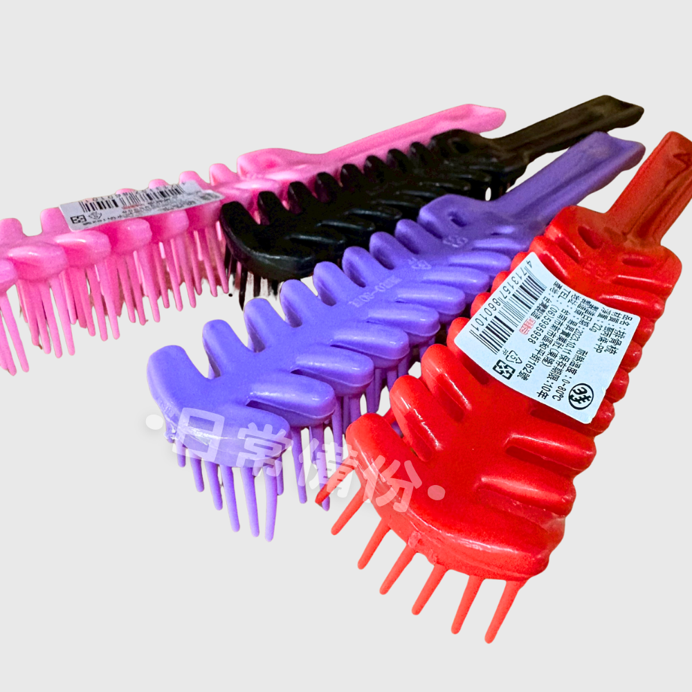 東隆 排骨梳 台灣製 梳子 疏子 寬梳子 髮型工具 美容工具 梳子隨身 露營 梳頭髮 工具 小梳子 隨身梳子 寬版梳子-細節圖6