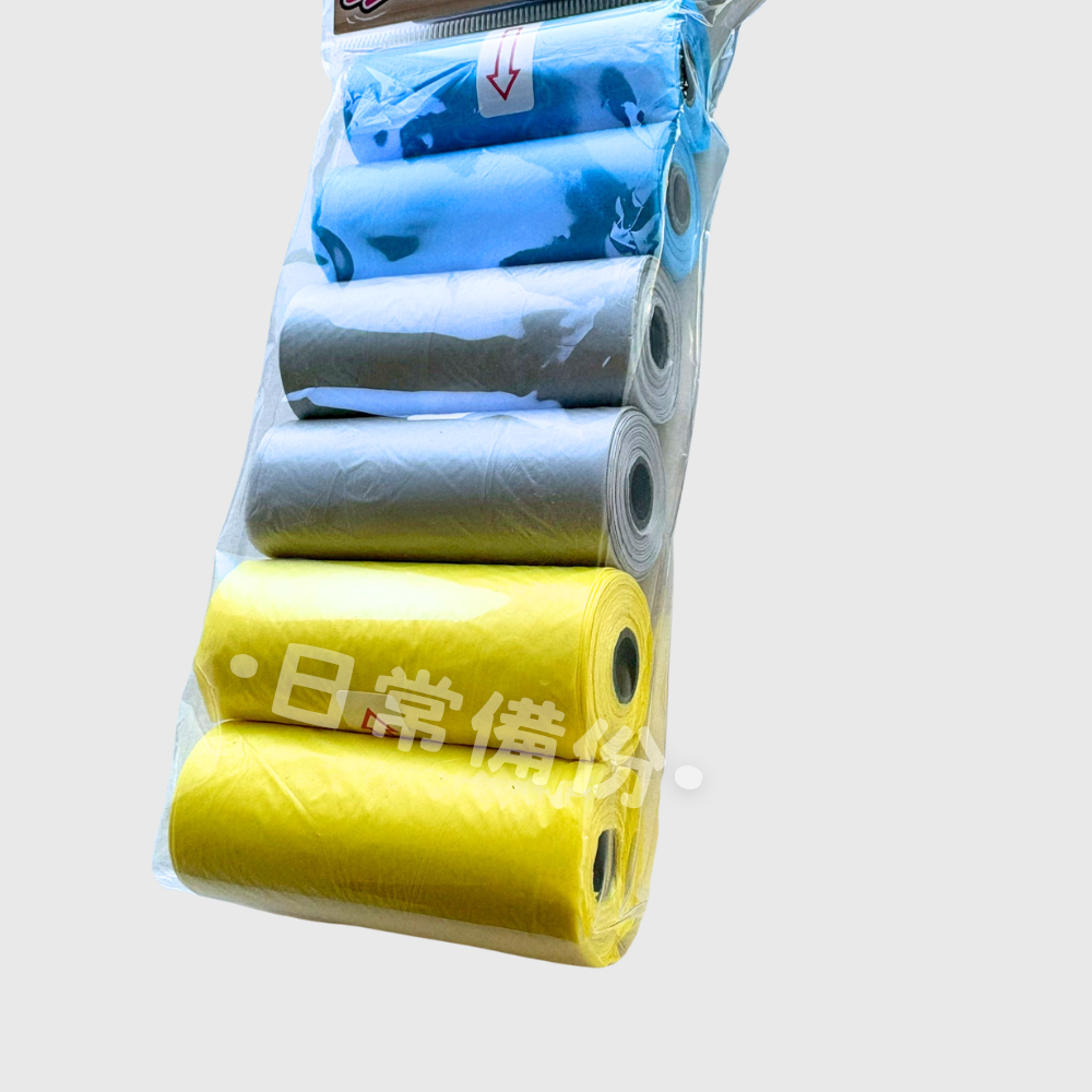 皮久熊 袋著走輕便清潔袋 6入 清潔袋 垃圾袋 桌上垃圾桶 寵物撿便袋 車用垃圾袋 垃圾桶 廚房 客廳 日用品 袋子-細節圖4