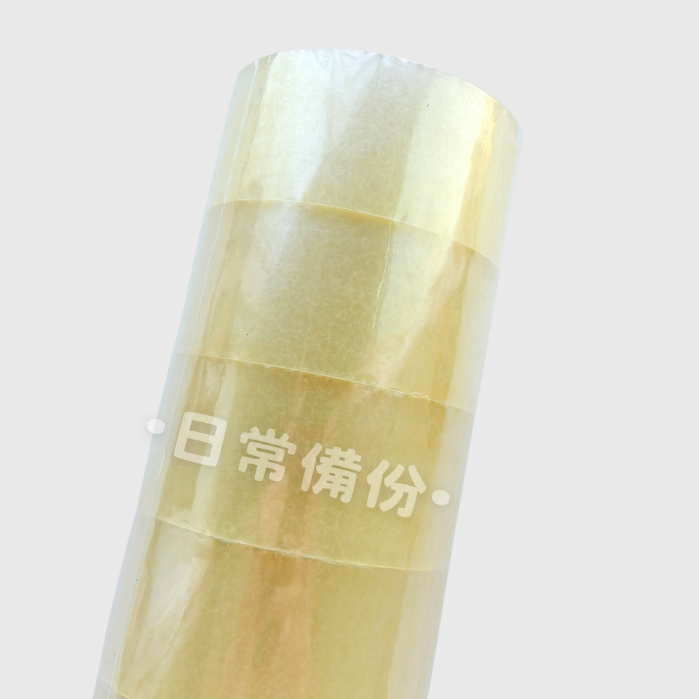 塑膠切割器+膠帶80碼 (基本款) 48mm/封箱膠帶48MM*80M 6入 膠帶 膠台 封箱 包裝 文具 辦公用品-細節圖6