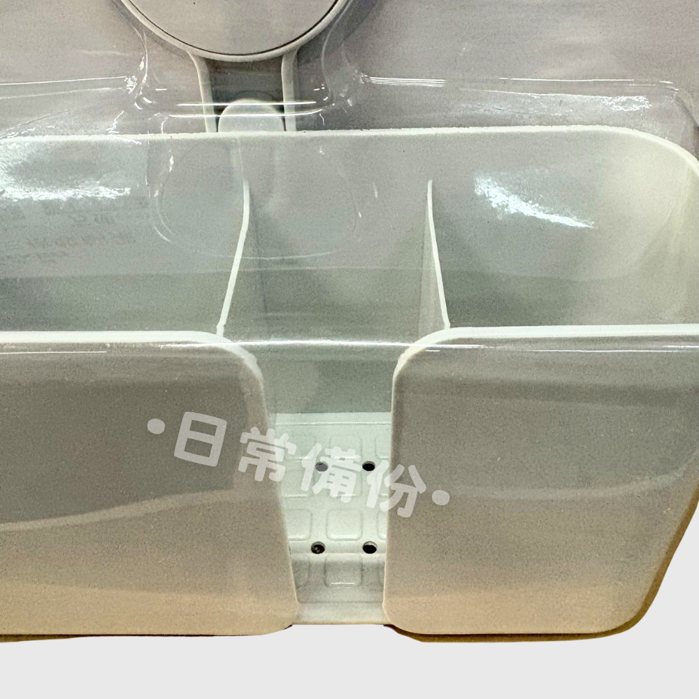 御膳坊 純粹無痕三格收納架 收納架 免釘 無痕收納架 瀝水收納架 浴室 廚房 瀝水架 收納 浴室收納 廚房收納 置物籃-細節圖8