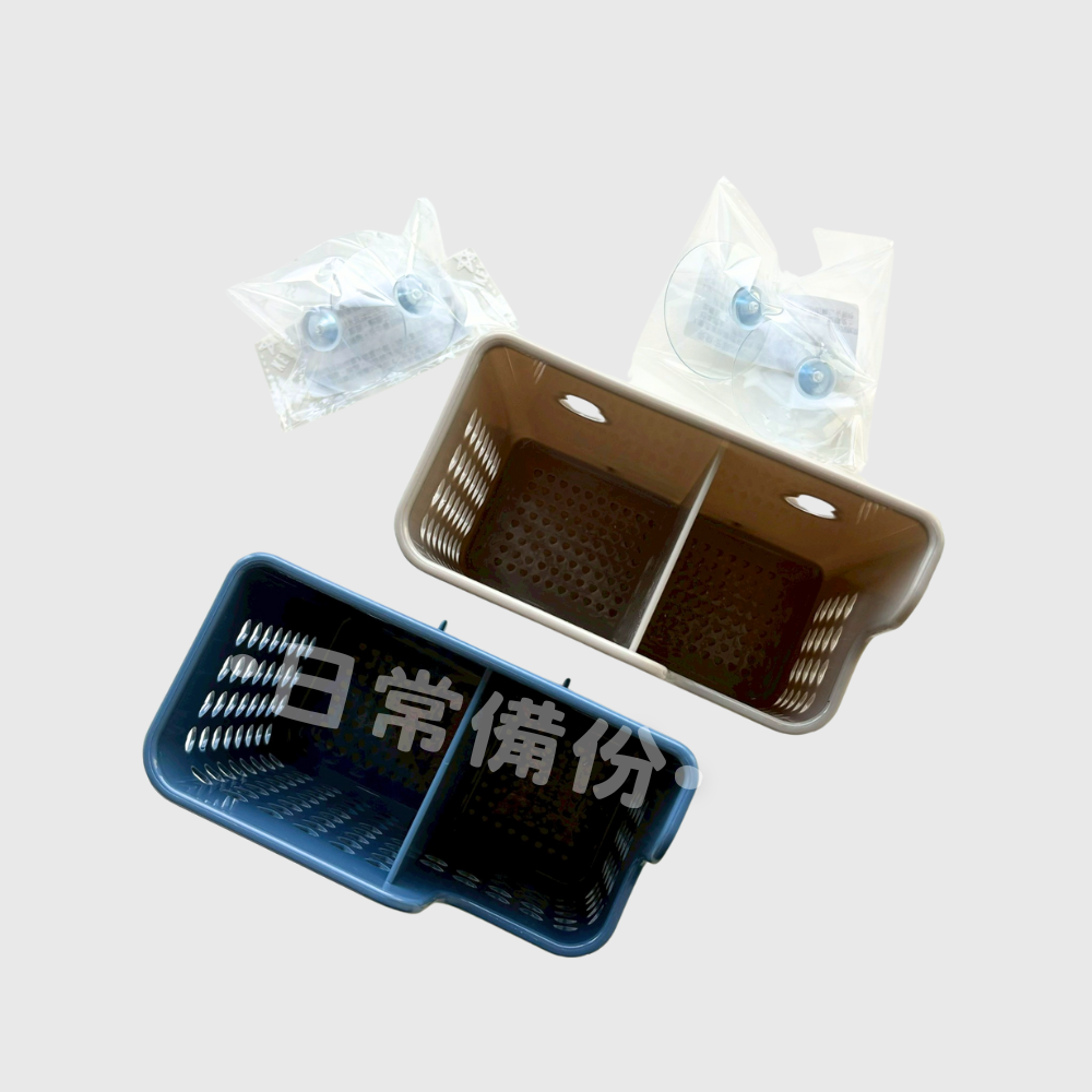 詰朵斯 不設限瀝水收納架 (直式/付吸盤) 台灣製 浴室置物架 置物架 浴室 吸盤置物架 收納 廚房收納 置物籃-細節圖5