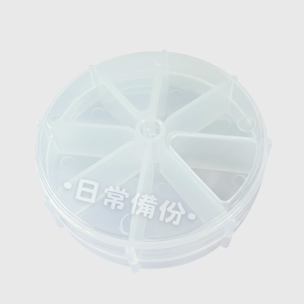 Mini 小集合 圓形收納盒 置物盒 收納盒 收納 文具 抽屜收納盒 桌上收納盒 桌面收納盒 抽屜收納 文具收納盒-細節圖3