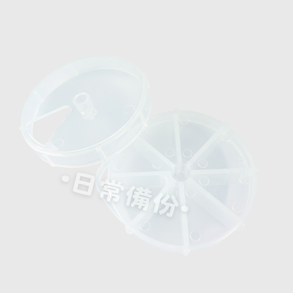 Mini 小集合 圓形收納盒 置物盒 收納盒 收納 文具 抽屜收納盒 桌上收納盒 桌面收納盒 抽屜收納 文具收納盒-細節圖5