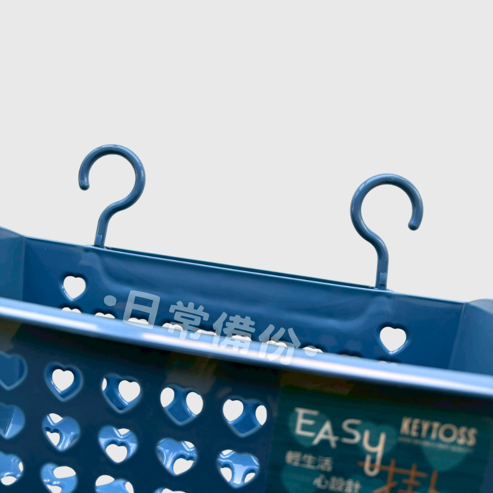 詰朵斯 Easy掛 高籃 台灣製 浴室 廚房 廚房收納 浴室收納 掛籃 廚房置物籃 浴室置物籃 浴室置物盒 浴室掛籃-細節圖6