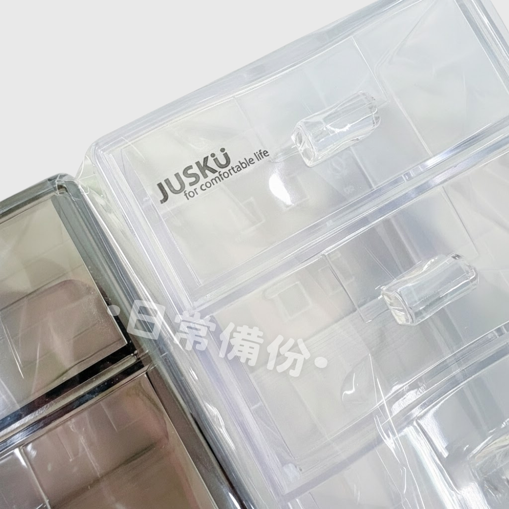 佳斯捷 1221中紀香收納盒 台灣製 收納盒 收納 抽屜收納盒 桌上收納盒 桌面收納盒 抽屜收納 文具收納盒 小抽屜-細節圖3