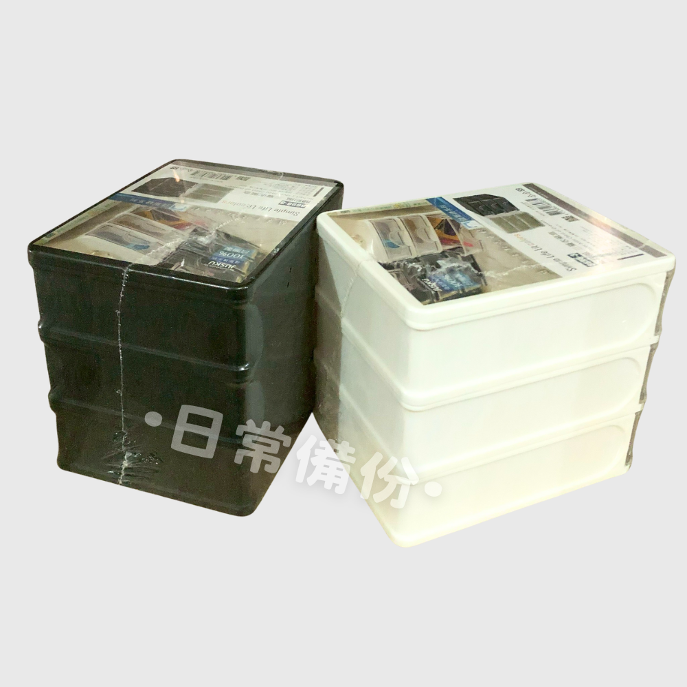 佳斯捷 簡約風三層收納盒 台灣製 收納盒 收納 抽屜收納盒 桌上收納盒 桌面收納盒 抽屜收納 文具收納盒 小抽屜 文具-細節圖3