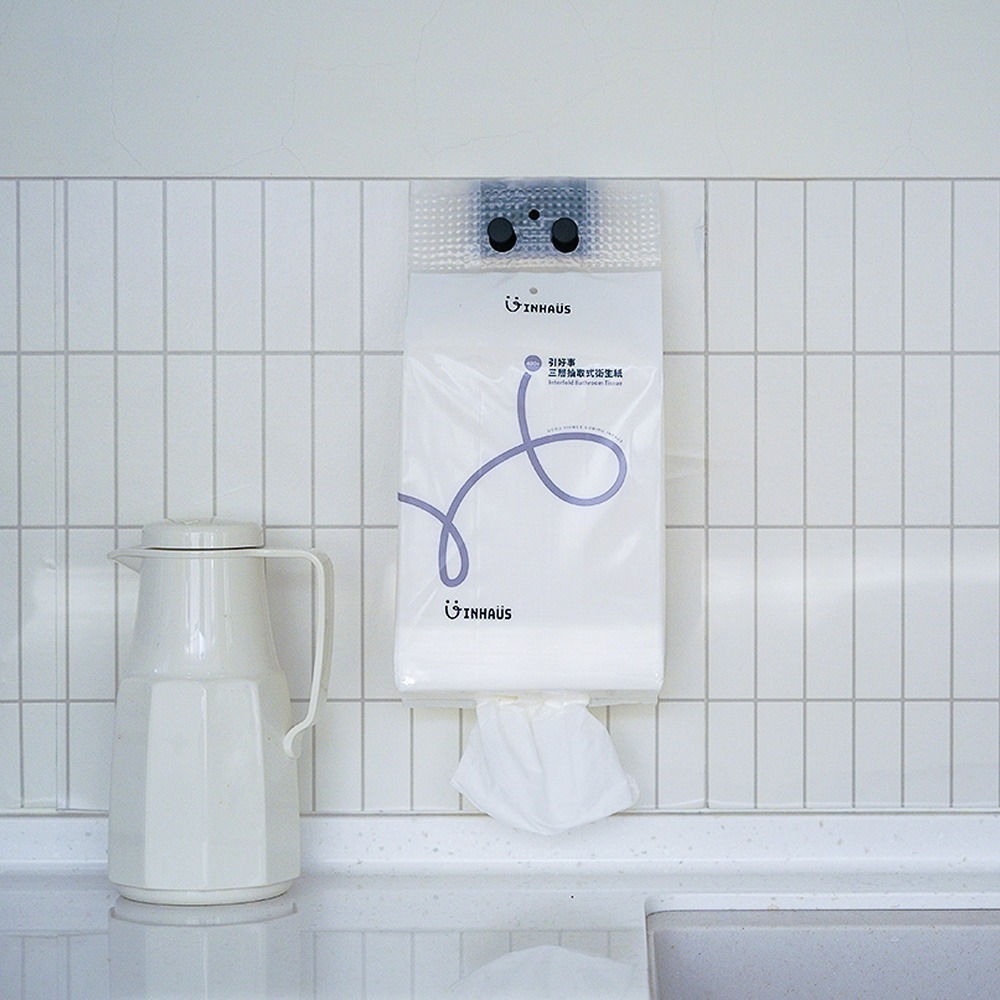 【引好事】懸掛型三層抽取式 底部抽 衛生紙/400抽-細節圖3