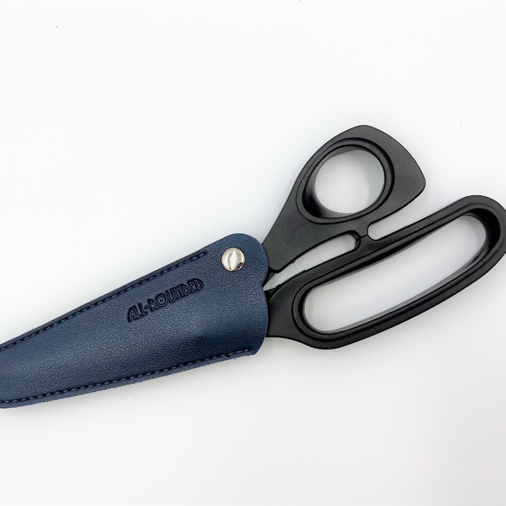 ALL-ROUNDED 肌貼剪 專業型貼布剪刀 附專用收納皮套 機貼剪 肌內效貼布專用剪 貼紮防護用品 不留殘膠-細節圖2