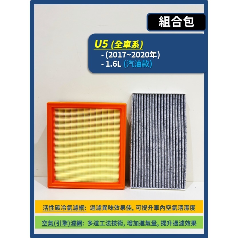 【濾網】LUXGEN 納智捷 S3 U5 全年份 空氣濾網 冷氣濾網 引擎濾網 空調濾網-規格圖8