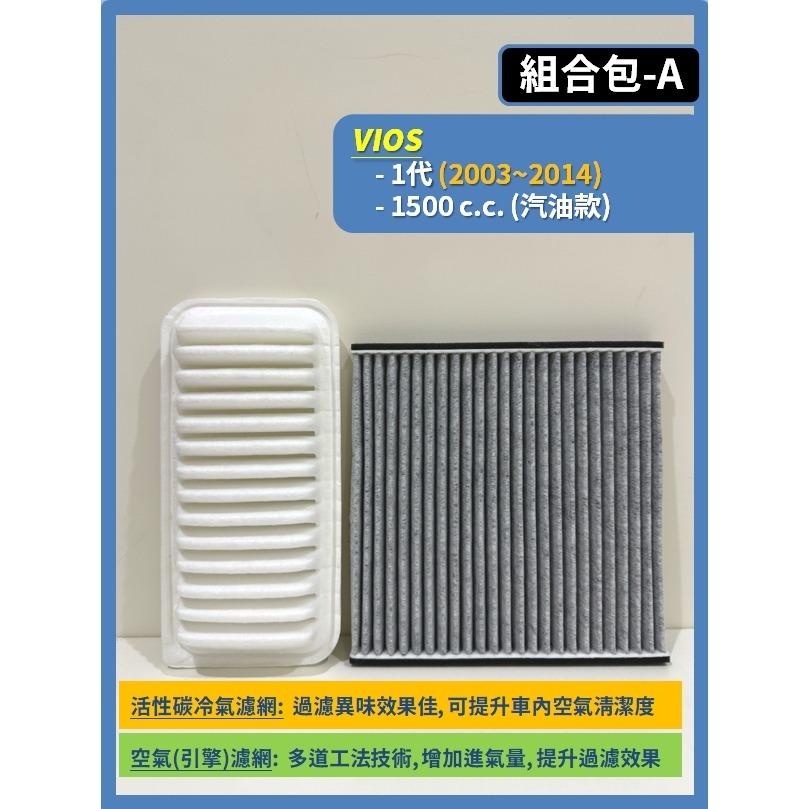 【濾網】TOYOTA ALTIS SIENTA YARIS RAV4 WISH VIOS 空氣濾網 冷氣濾網-規格圖9