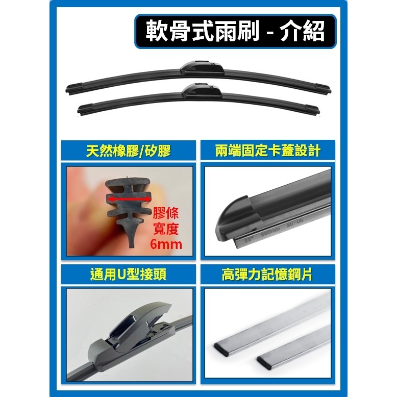 【矽膠雨刷】KIA EV6 (含GT) 電動車 2022~2025年 26+16吋【三節式雨刷】【軟骨式雨刷】-細節圖7