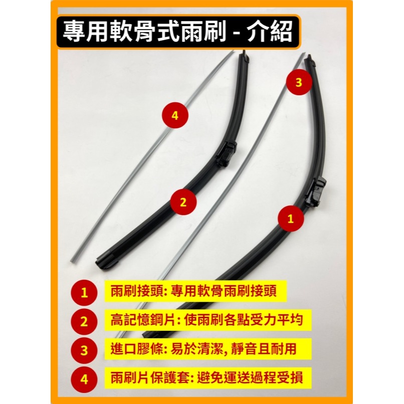 【矽膠雨刷】CITROEN BERLINGO 布丁狗 3代 2018~2025年 24+17吋【專用軟骨式雨刷】-細節圖6