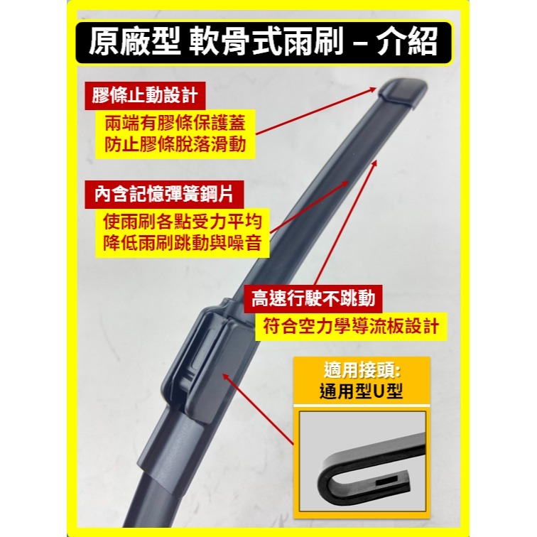 【矽膠雨刷】馬自達 CX-90 1代 2024~2026年 26+17吋【軟骨式 可超商】CX90 服貼不跳動-細節圖5