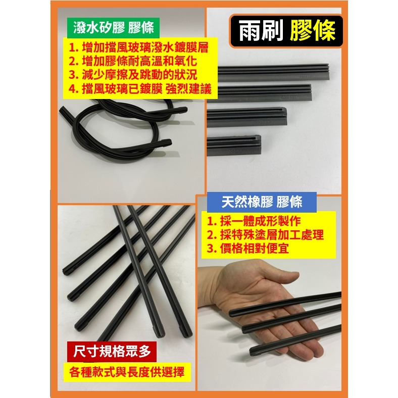 【矽膠雨刷】現代 QT500 五噸大霸王 2023~2026年 20+20吋【三節式 軟骨式 鐵骨式雨刷】簡單好安裝-細節圖10
