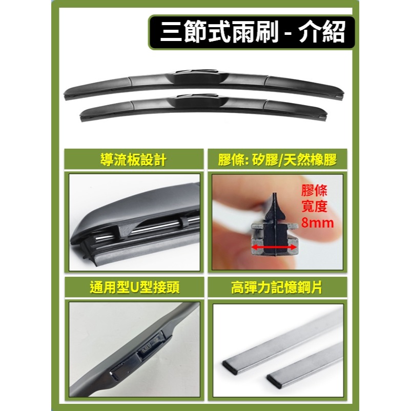 【CPF 矽膠雨刷】LAND ROVER Discovery Sport 2015~2026年 26+20吋 安裝簡單-細節圖4