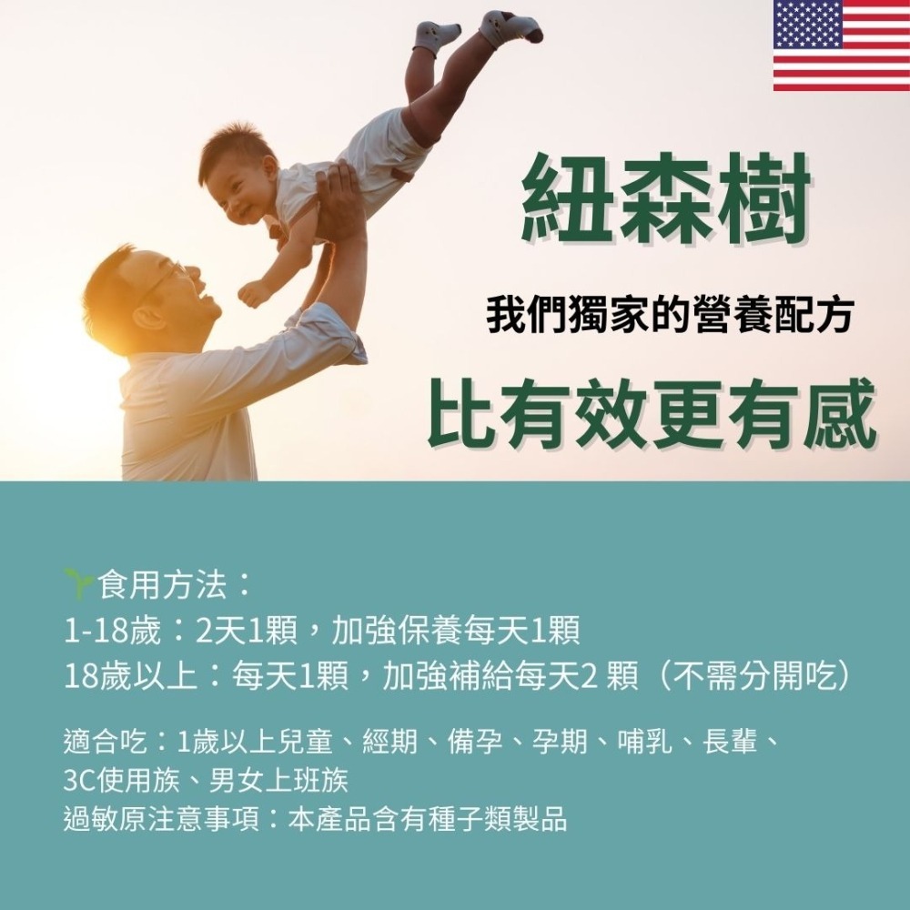 紐森樹 山桑子 60粒/瓶 葉黃素 小米草 金盞花 葡萄籽 維他命B2 植物固醇 美國進口保健食品-細節圖8