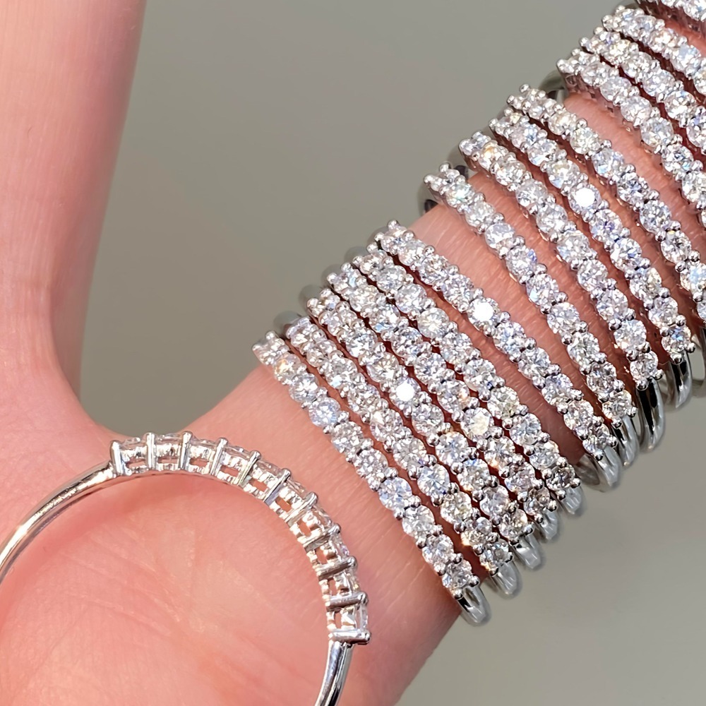 璀璨天然真鑽20分線戒-細節圖2