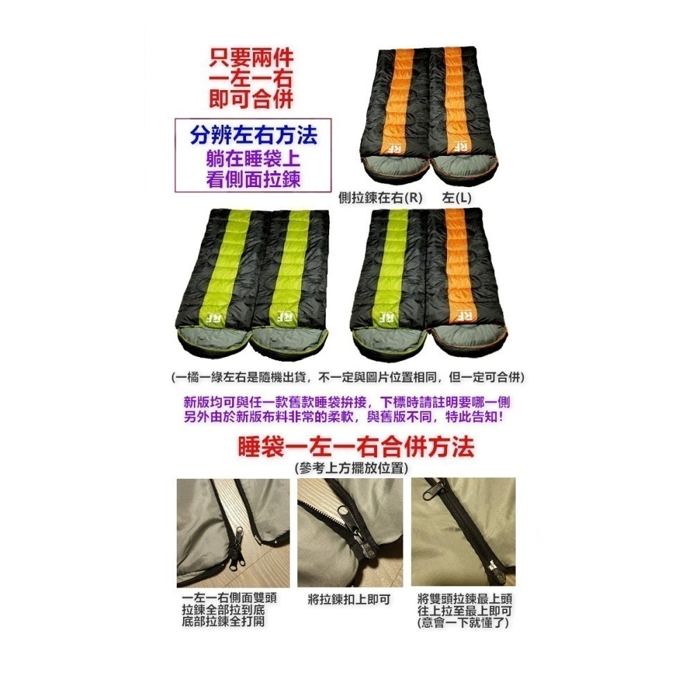 免運-台灣品牌 [和樂屋]零下9℃🌲回歸山林加寬型 露營睡袋 - 單件賣場 SB919W-細節圖10