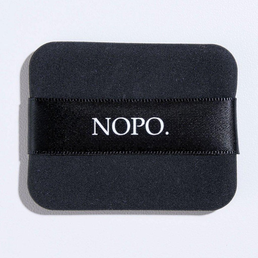 NOPO. 竹炭吸油面紙補妝粉撲組 100入 附粉撲 補妝鏡盒 吸油補妝兩用 控油蜜粉紙  薇娜私藏-細節圖2