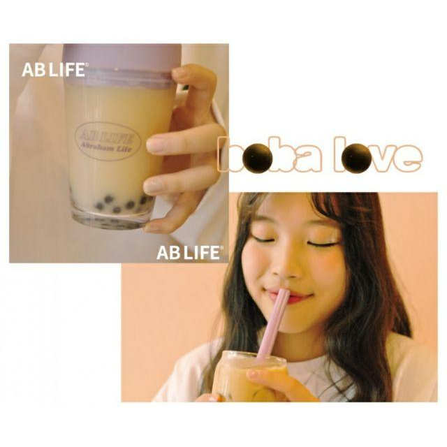 【薇娜韓妝】韓國生活雜貨 AB LIFE 珍珠奶茶專用 手搖飲專用 矽膠吸管環保吸管(單隻入)-細節圖7