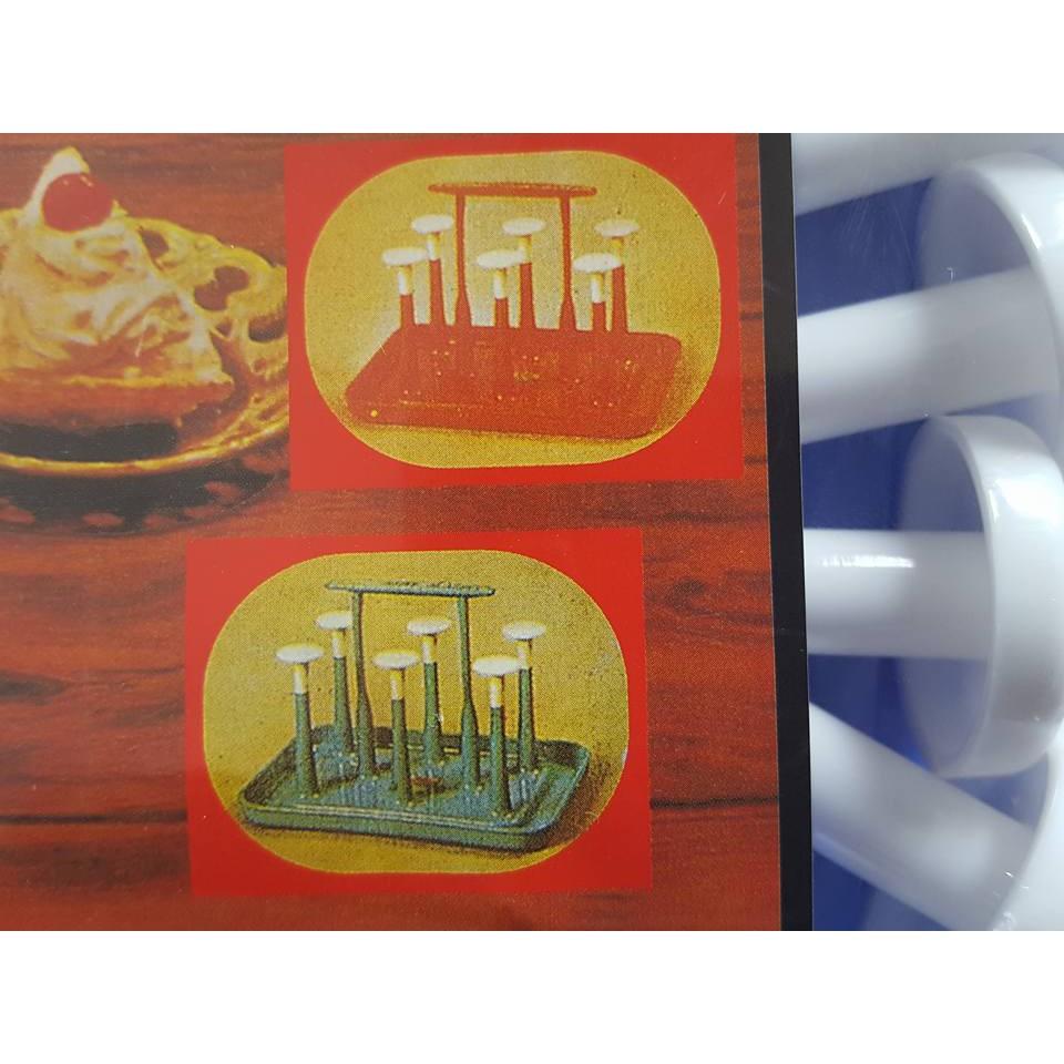 阿事的店~860538 摩登杯架/長方型 組合杯架 茶杯架 6杯架 瀝水杯架 晾杯架 杯架 瀝水架-細節圖4