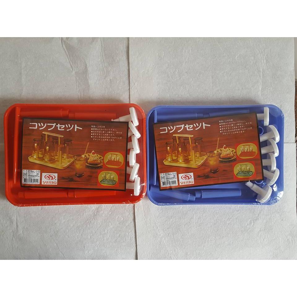 阿事的店~860538 摩登杯架/長方型 組合杯架 茶杯架 6杯架 瀝水杯架 晾杯架 杯架 瀝水架-細節圖5